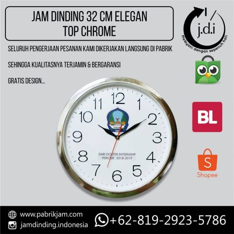 jam dinding kenang kenangan dokter internship periode 2018-2019 https://pabrikjam.com