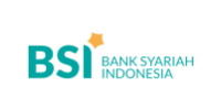 Logo Bank Syariah Indonesia BSI klien jam dinding custom angka timbul