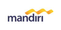 Logo Bank Mandiri klien vendor jam dinding custom jakarta