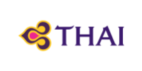 Logo Thai Airways maskapai penerbangan klien jam dinding custom souvenir